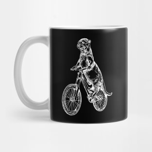 SEEMBO Otter Cycling Bicycle Bicycling Biker Biking Riding Bike Mug